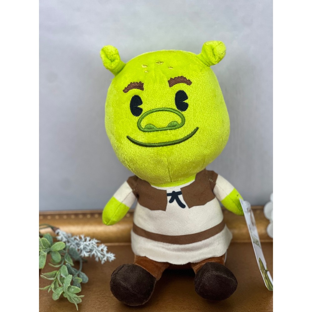 DreamWorks Shrek Plush Stuffed Animal Toy‎ Green Ogre 9 Inch 2344KM01 NWT